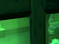 Voyeur Inmate Watches Ebony Suck Another Inmate's Cock Caught Lucky