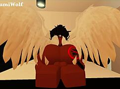 Emptying Balls With Beautiful Ebony Girl