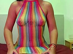 내 엉덩이를 거대한 주키니로 열어서 쿰까지?