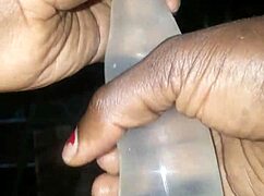 preparing my dick with ice for pussy pounding 😈