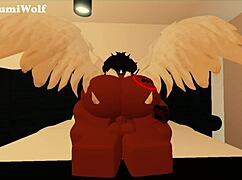 Emptying Balls With Beautiful Ebony Girl