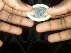 preparing my dick with ice for pussy pounding 😈