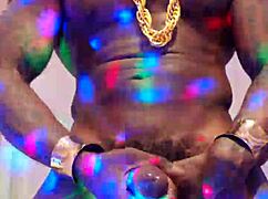 Hallelujah Johnson shoots cum on Kyle Lewis's face while daddy talks dirty