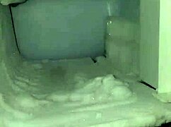 preparing my dick with ice for pussy pounding 😈