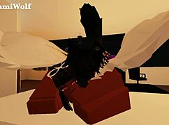 Emptying Balls With Beautiful Ebony Girl