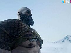 Kratos and Freya's wild blowjob and fuck! 🔥