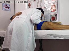 Cock Rises Before Nurse's Eyes