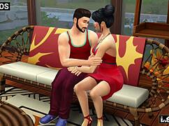 Ignoreret kone svigter mand med nabo.