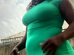 Hot milf wife shows her big ass in homemade video.