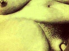 Vintage erotiske tegninger av store ræver og pupper