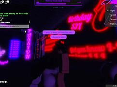 i'm in this new roblox condo, voyeuring some really good rp sex with voice and audio