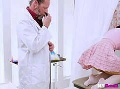 wanna check out little asian satine summers tight hole exam