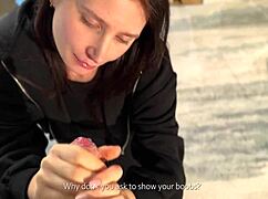 he called her over after practice and treated her to some cock