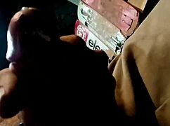 guy jerks off for his girlfriend and shoots a huge load