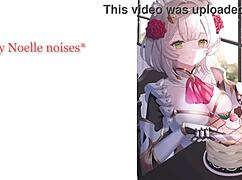 Noelle's new servant in Genshin Impact gets paizuri and foot worship?