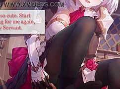 Noelle's new servant in Genshin Impact gets paizuri and foot worship?