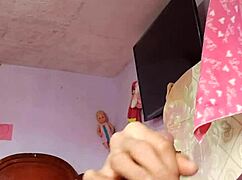 부자 혼자 시어머니 방에서 컴샷