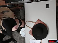 Busty Mature Stepmom and Teen Stepdaughter Get Fucked by Thieves