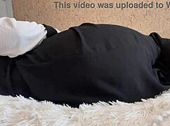 Arab teen without panties, ready for big cock?