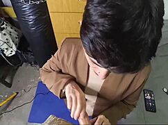 After Office Facial Cumshot In Clothed Setting