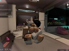 i tease this snow bunny before gettin intimate~ sex with a follower part 1.