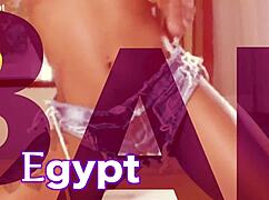 bae egypt promotes her big ass and tits in video