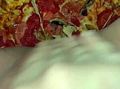 Saudi Arabian Teen Masturbates with Food in LA