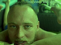 Watch this blue-eyed girl moan as he eats her pussy to orgasm!