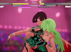 Intense Lesbian Battle with Anal Fucking and Squirting?