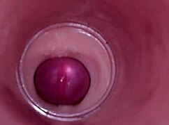 Hűha, nézd, ahogy a belső kamera rögzíti a mély férfi ejakulációt a női megtermékenyítésben!