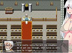 I'm offering my hole to the shrine maiden feeder in this ero-dungeon adventure, part 1 true ending