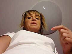 Put him on his knees and ask to jerk off under the bill then eat his sperm 😈