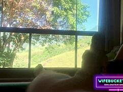 my wife rented a cabin and invited her best friend to surprise me