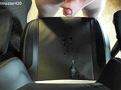 massive cum spray from this redhead teen solo in bedroom