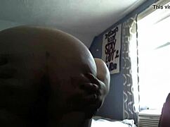 Step mom seduces with her tits and pussy, so tempting