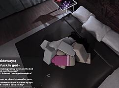 הזונה הכי חמודה ברובלוקס מתאמצת כל כך להשביע אותי 😍