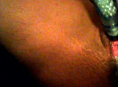 Big booty red bone enjoys a relaxing day at home