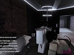 roblox's cutest slut is trying so hard to please me 😍