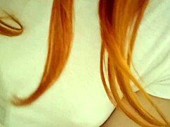 i am a redhead teen relaxing in the bath