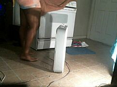 Thick BBW curvy MILF takes turns on black dick in ebony threesome doggystyle