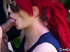 Bossy Dominas Suck Loser 😈