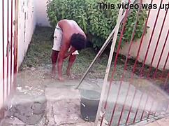 Milf Paying Handyman With Ass And Squirt From Ass Fuck