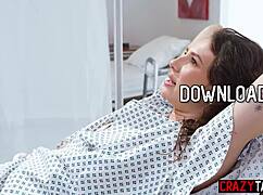 Liz Jordan fiercely fucks the big-ass MILF doctor after masturbation!