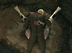 elves and orcs in fantasy adventure