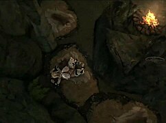 elves and orcs in fantasy adventure