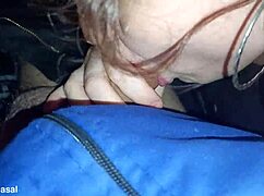 my friend giving blowjob in car she loves sucking