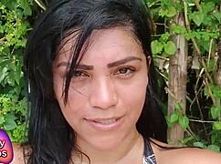 Nicoly Mattos Gets Anal Creampie Without Condom