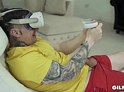 this night busty blonde does everything for a blanket