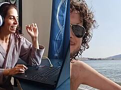 urgent lesbian scissoring with toys in holiday