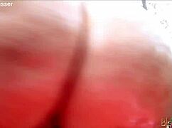 Cowgirl ratsastaa isoa dildoa ja öljyää vartaloani metsässä 😍